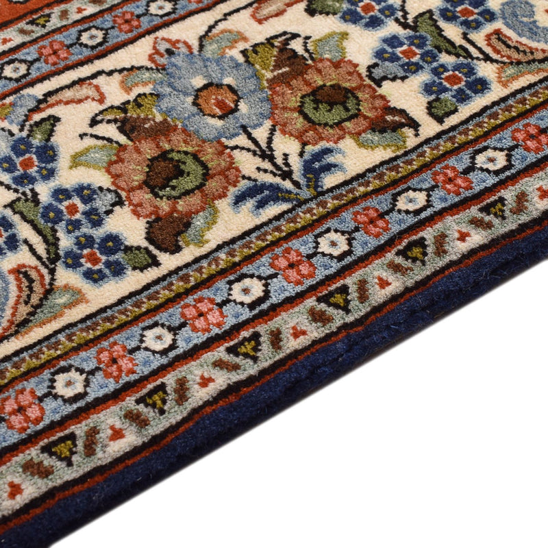 Perzisch tapijt - Ghom - Koninklijk - 188 x 130 cm - licht beige