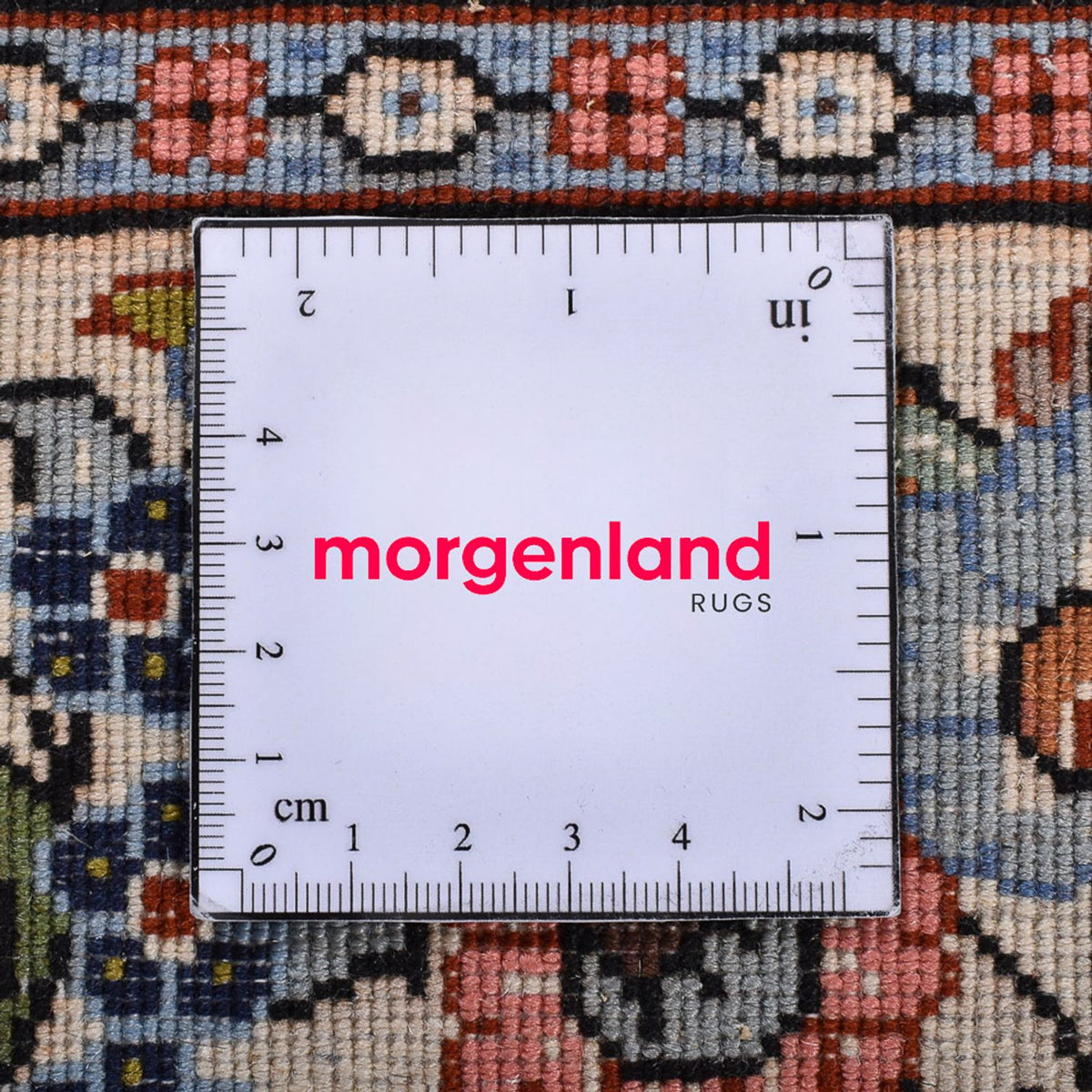 Perzisch tapijt - Ghom - Koninklijk - 188 x 130 cm - licht beige