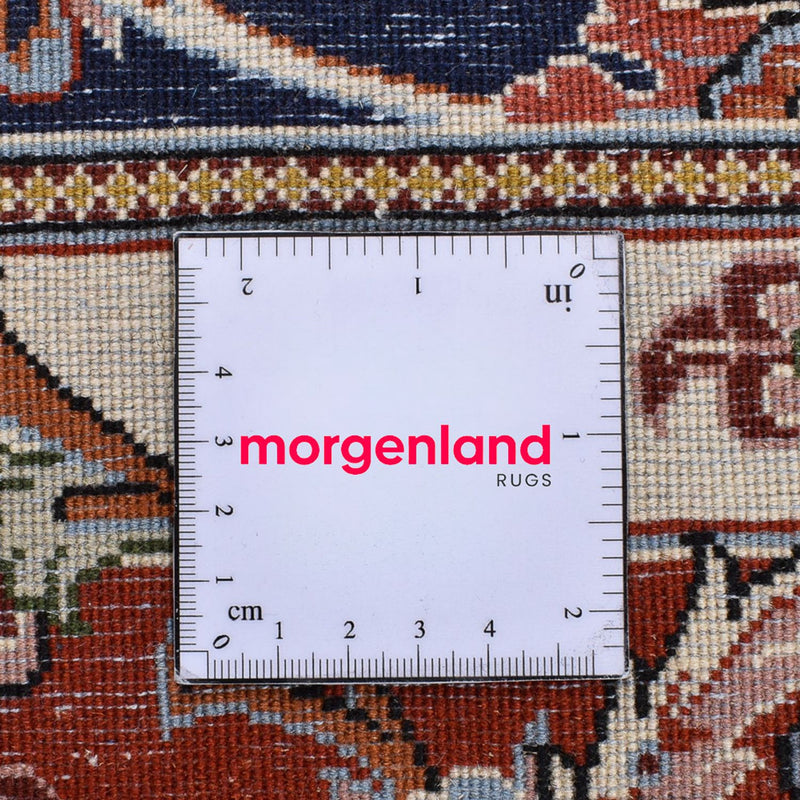 Perzisch tapijt - Ghom - 212 x 146 cm - donkerblauw