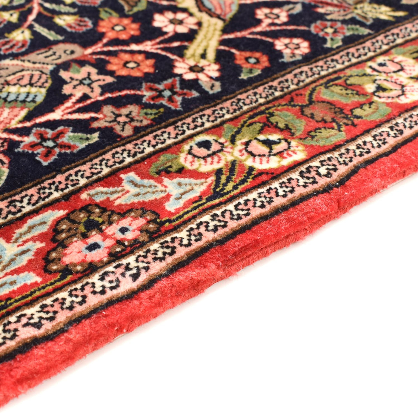 Qom Tapijt 79x55cm - Perzisch tapijt