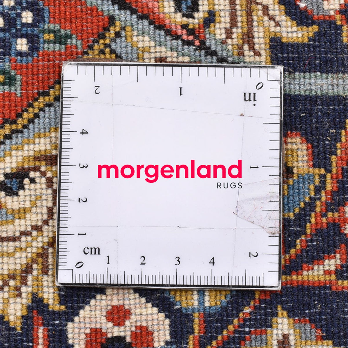 Perzisch tapijt - Ghom - 84 x 64 cm - veelkleurig