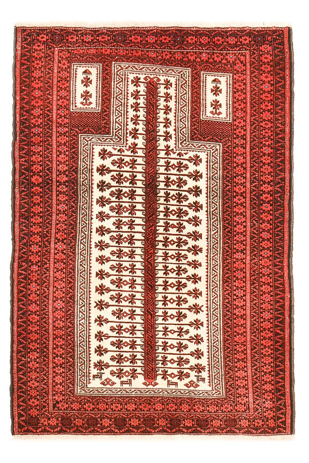 Baluch tapijt - 144 x 99 cm - veelkleurig