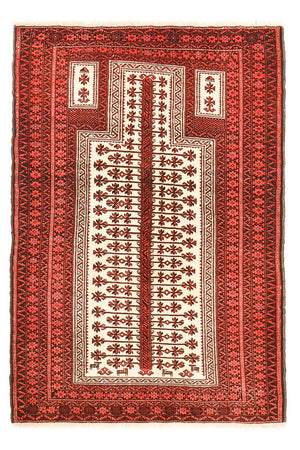 Baluch tapijt - 144 x 99 cm - veelkleurig
