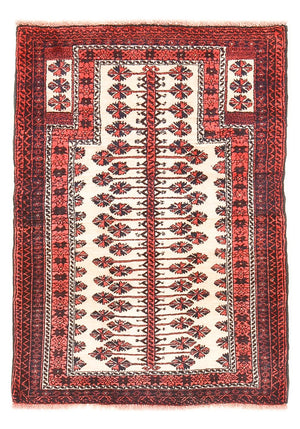 Baluch tapijt - 133 x 97 cm - veelkleurig