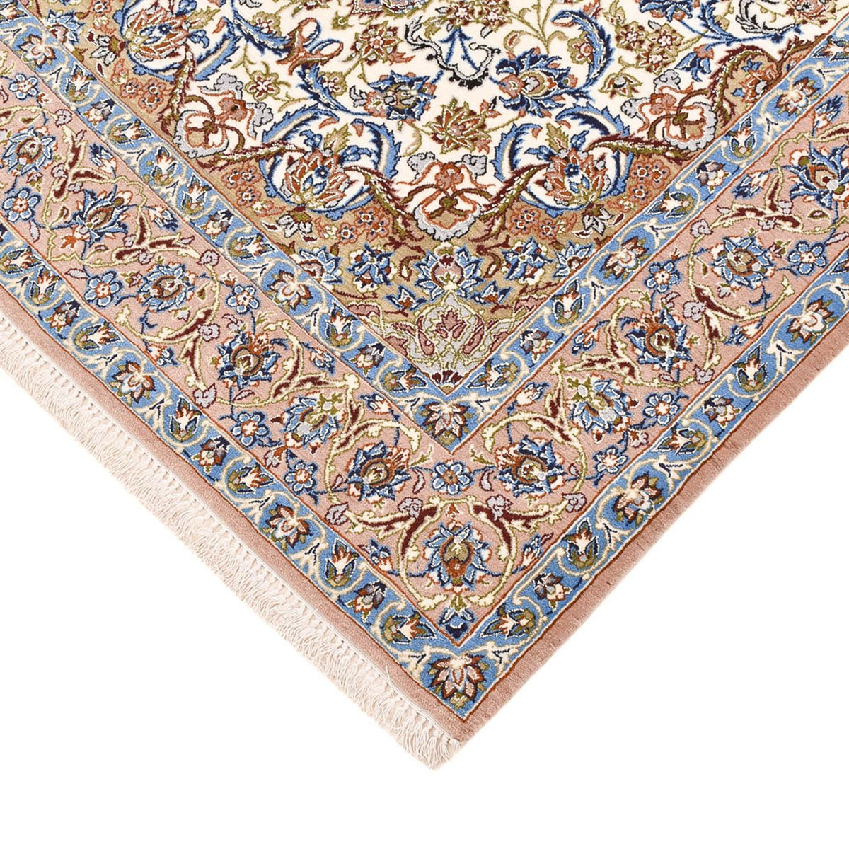 Perzisch tapijt - Isfahan - Premium - 168 x 108 cm - veelkleurig