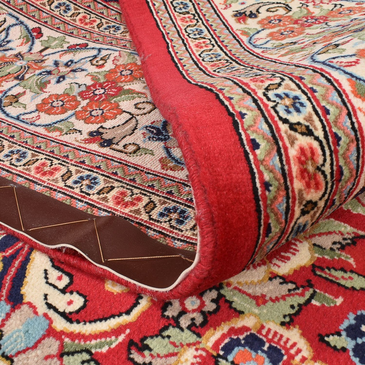 Perzisch tapijt - Ghom - 300 x 210 cm - donkerblauw