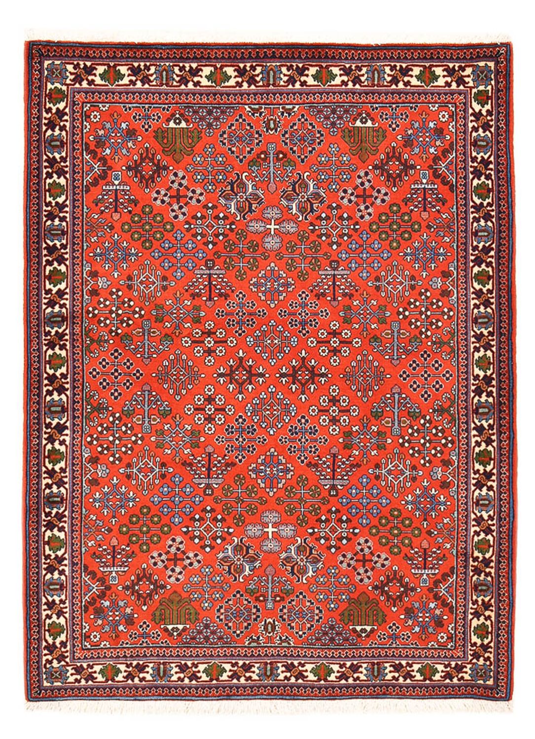 Perzisch Tapijt - Nomadisch - 150 x 113 cm - rood