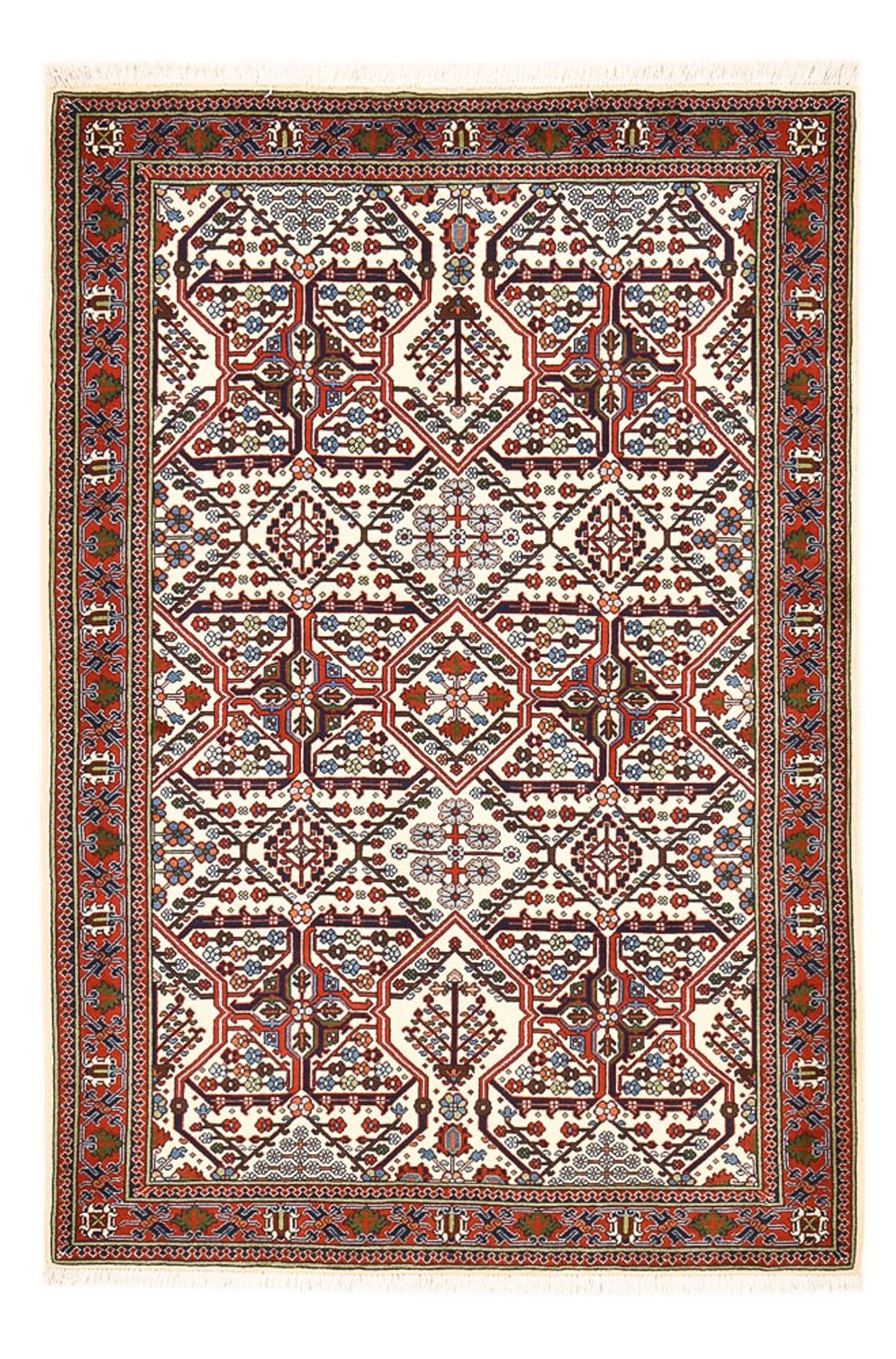 Perzisch Tapijt - Nomadisch - 159 x 110 cm - beige