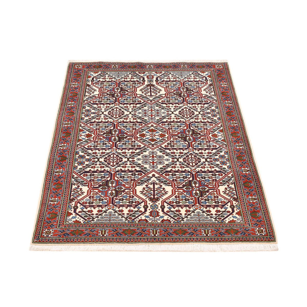 Perzisch Tapijt - Nomadisch - 159 x 110 cm - beige
