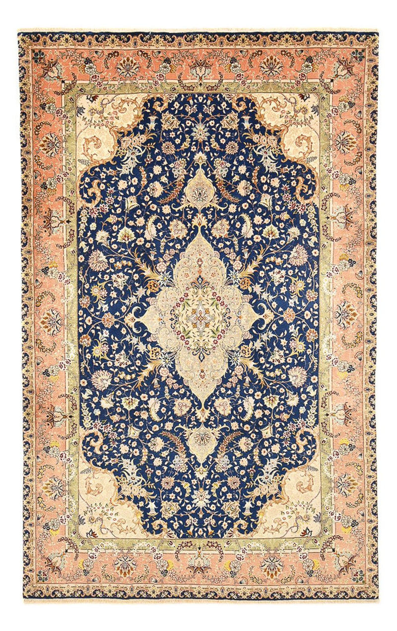 Perzisch tapijt - Tabriz - Royal - 304 x 189 cm - donkerblauw