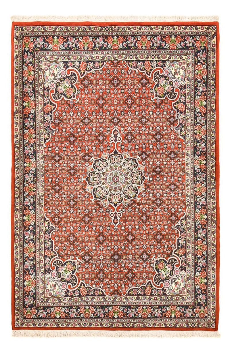 Perzisch tapijt - Bijar - 217 x 142 cm - licht rood