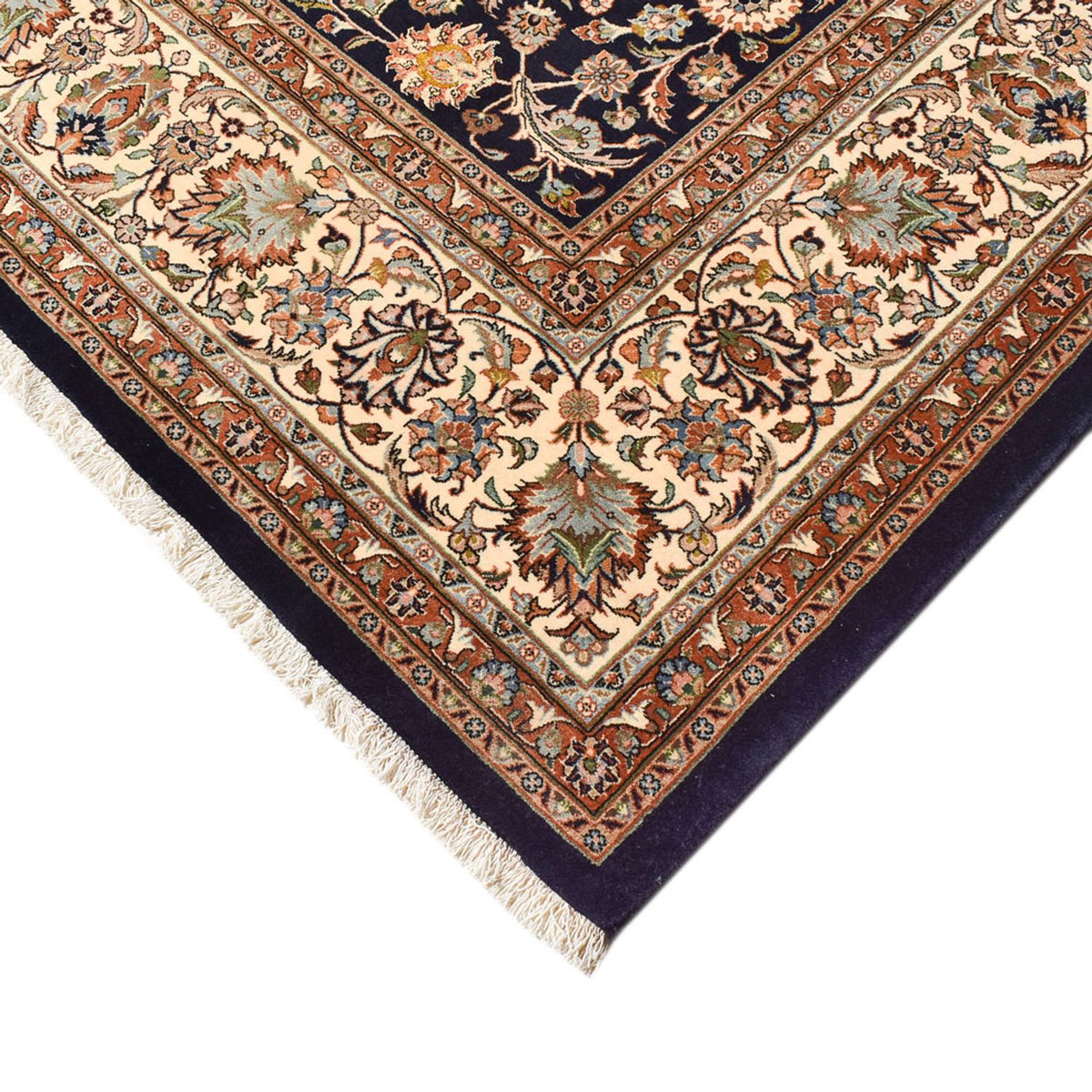Perzisch tapijt - Klassiek - Koninklijke - 396 x 300 cm - donkerblauw