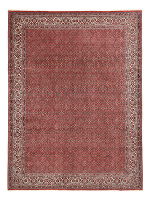 Perzisch tapijt - Bijar - 392 x 300 cm - bordeauxrood