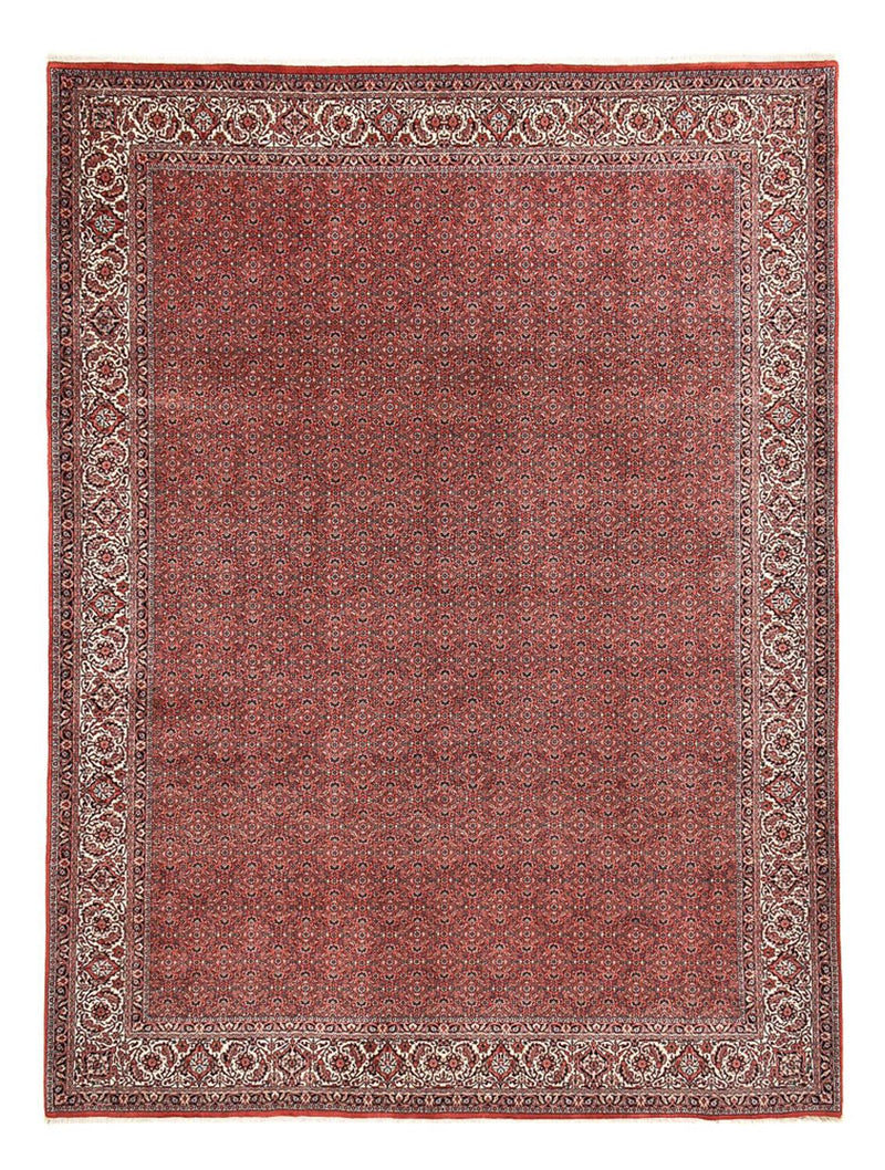 Perzisch tapijt - Bijar - 392 x 300 cm - bordeauxrood