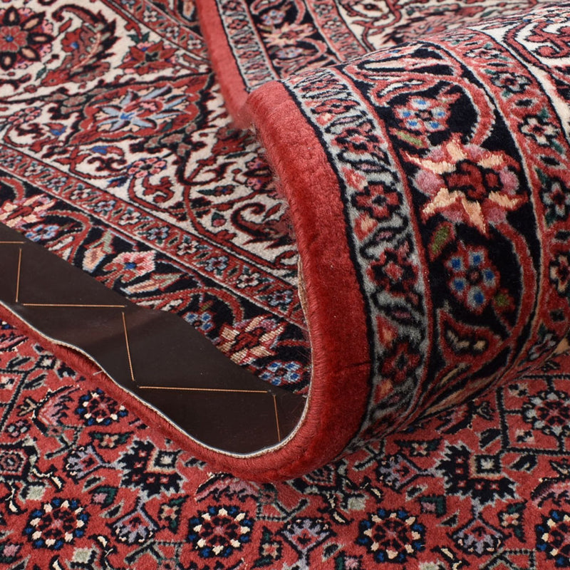 Perzisch tapijt - Bijar - 392 x 300 cm - bordeauxrood