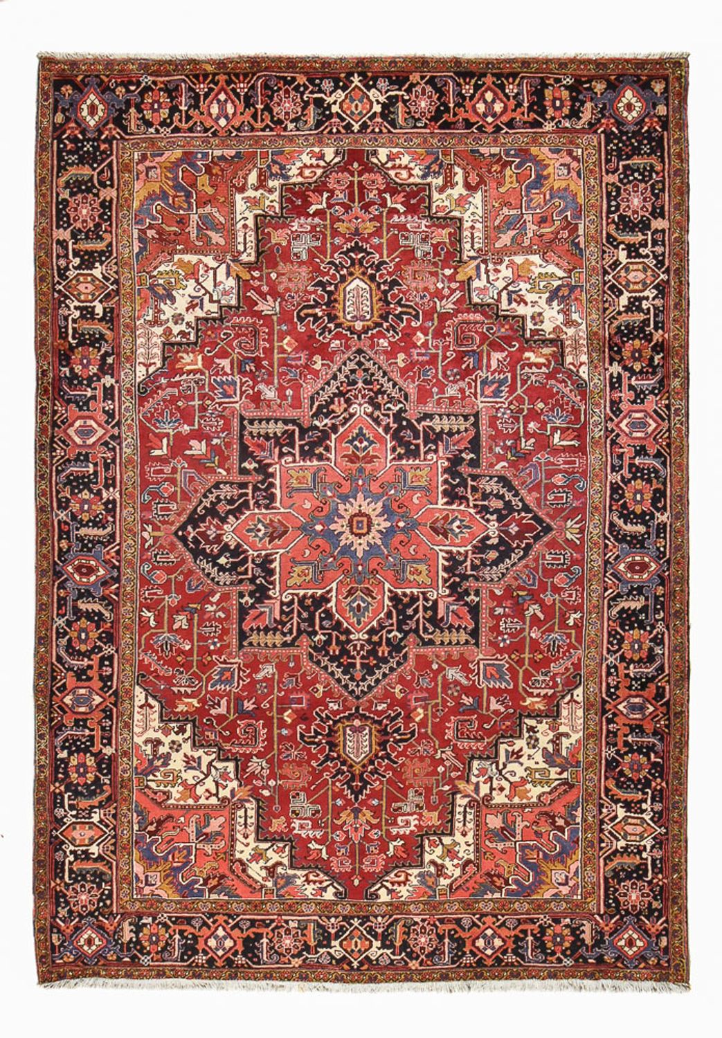 Perzisch Tapijt - Nomadisch - 347 x 253 cm - rood