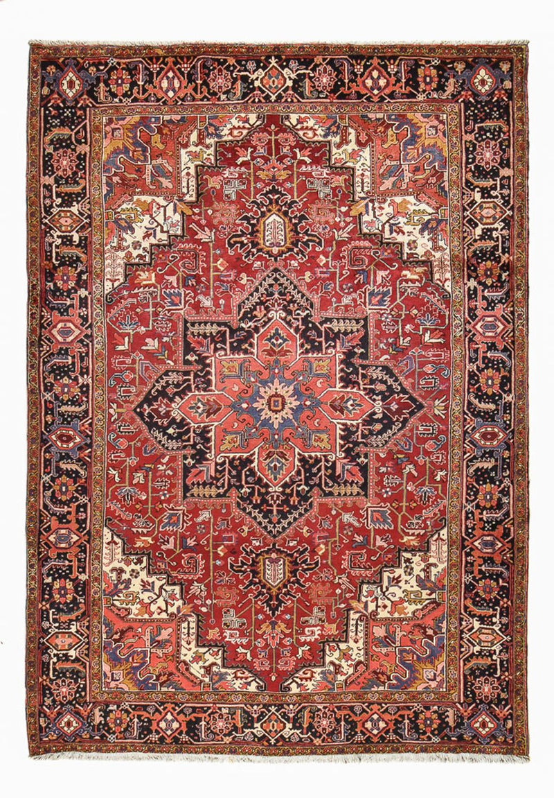 Perzisch Tapijt - Nomadisch - 347 x 253 cm - rood