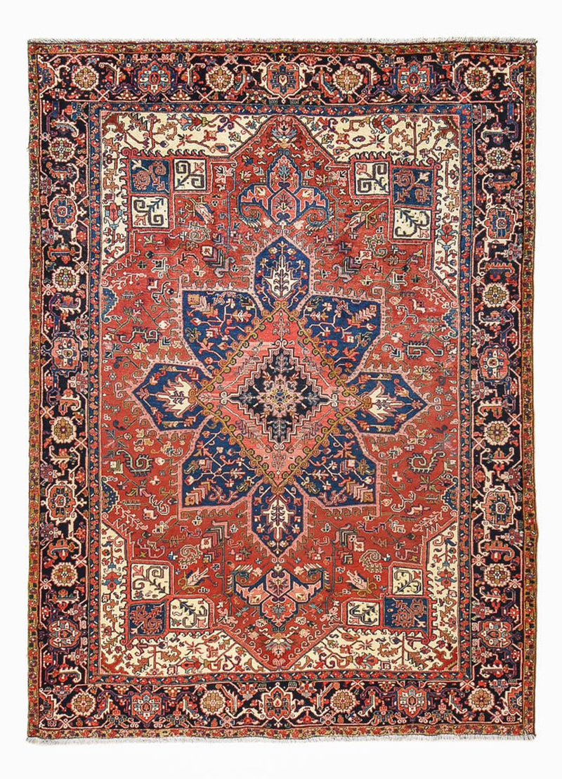 Perzisch Tapijt - Nomadisch - 342 x 251 cm - rood