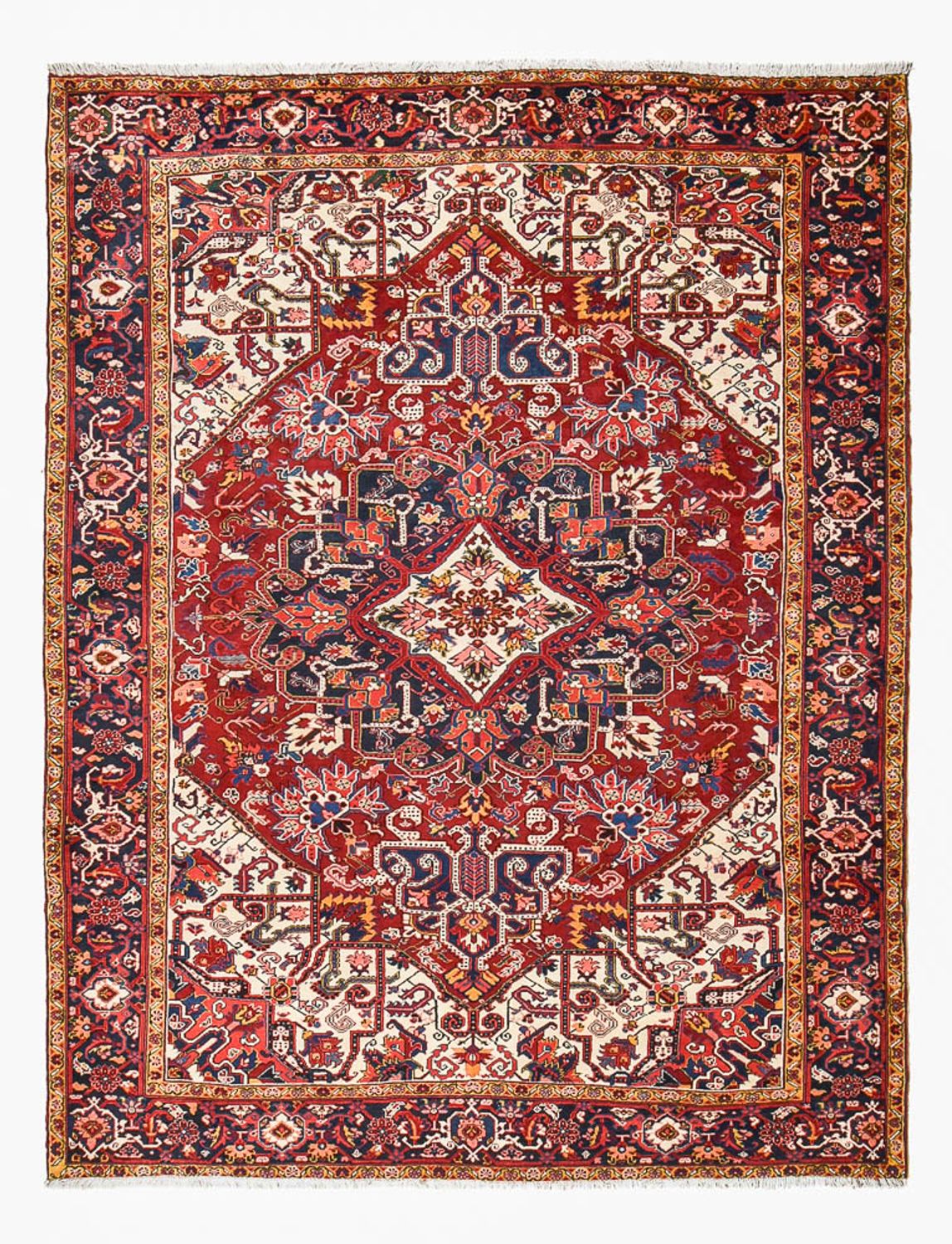 Perzisch Tapijt - Nomadisch - 344 x 257 cm - rood