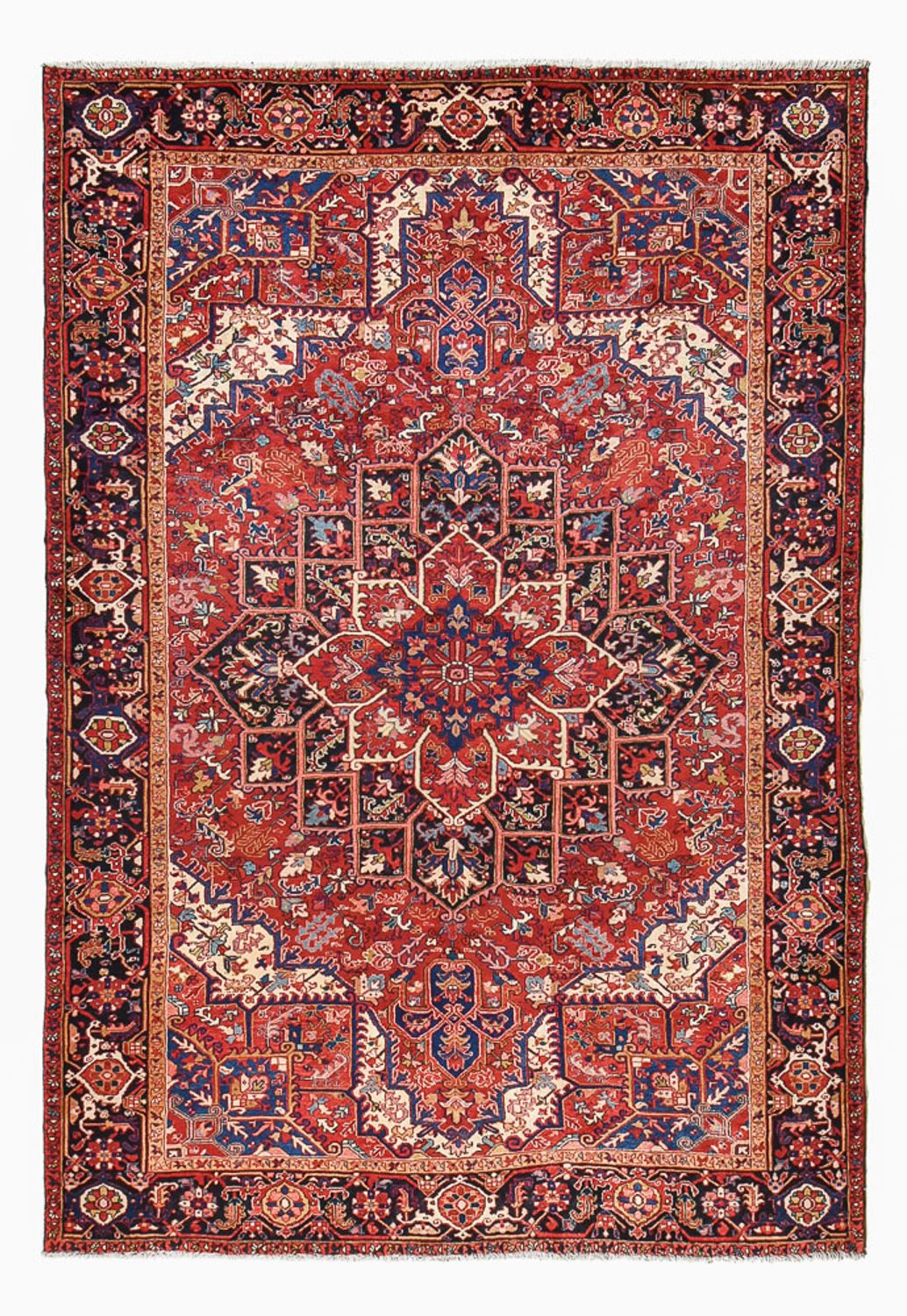 Perzisch Tapijt - Nomadisch - 341 x 238 cm - rood