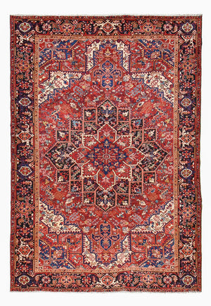 Perzisch Tapijt - Nomadisch - 341 x 238 cm - rood