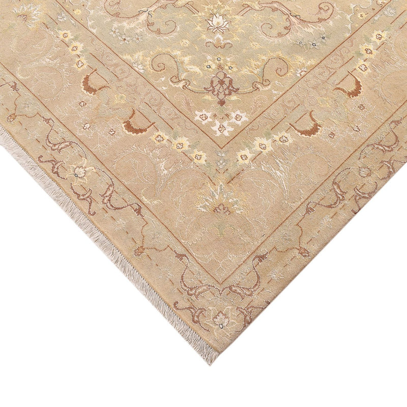 Perzisch tapijt - Tabriz - Royal - 288 x 200 cm - licht beige