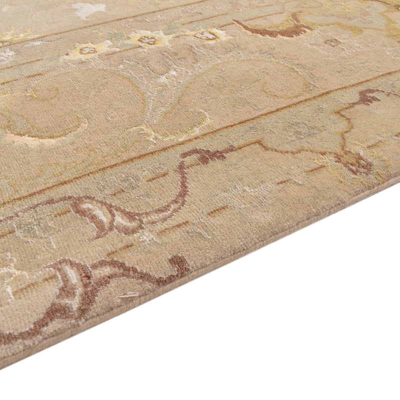 Perzisch tapijt - Tabriz - Royal - 288 x 200 cm - licht beige