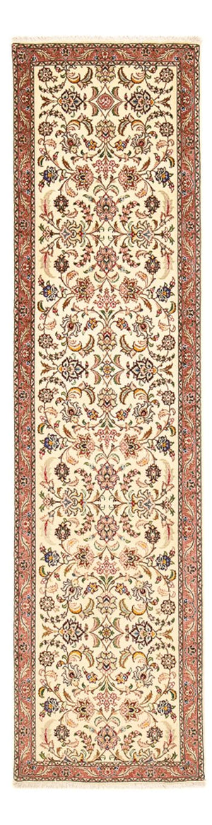 Loper Perzisch tapijt - Tabriz - Royal - 286 x 70 cm - beige