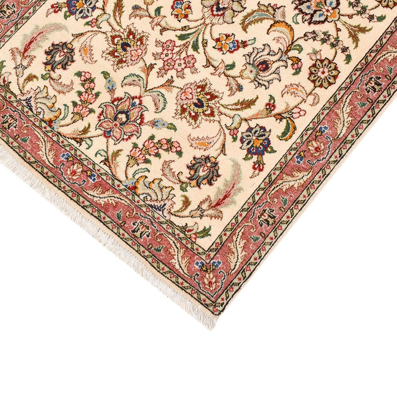 Loper Perzisch tapijt - Tabriz - Royal - 286 x 70 cm - beige