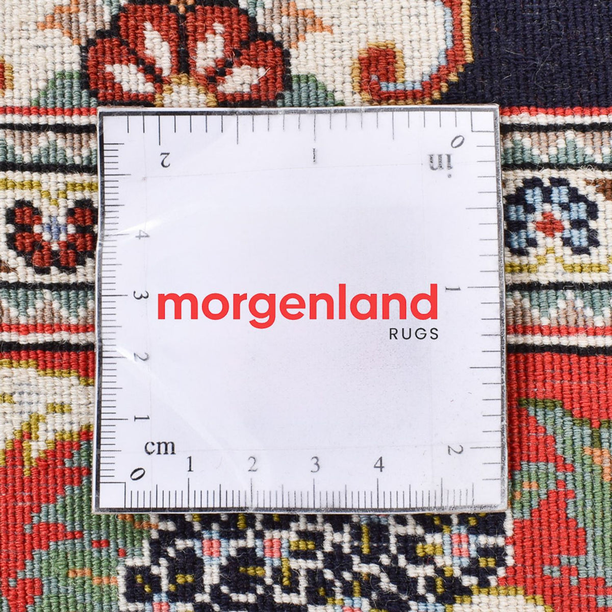 Perzisch tapijt - Ghom - Koninklijk - 218 x 135 cm - donkerblauw