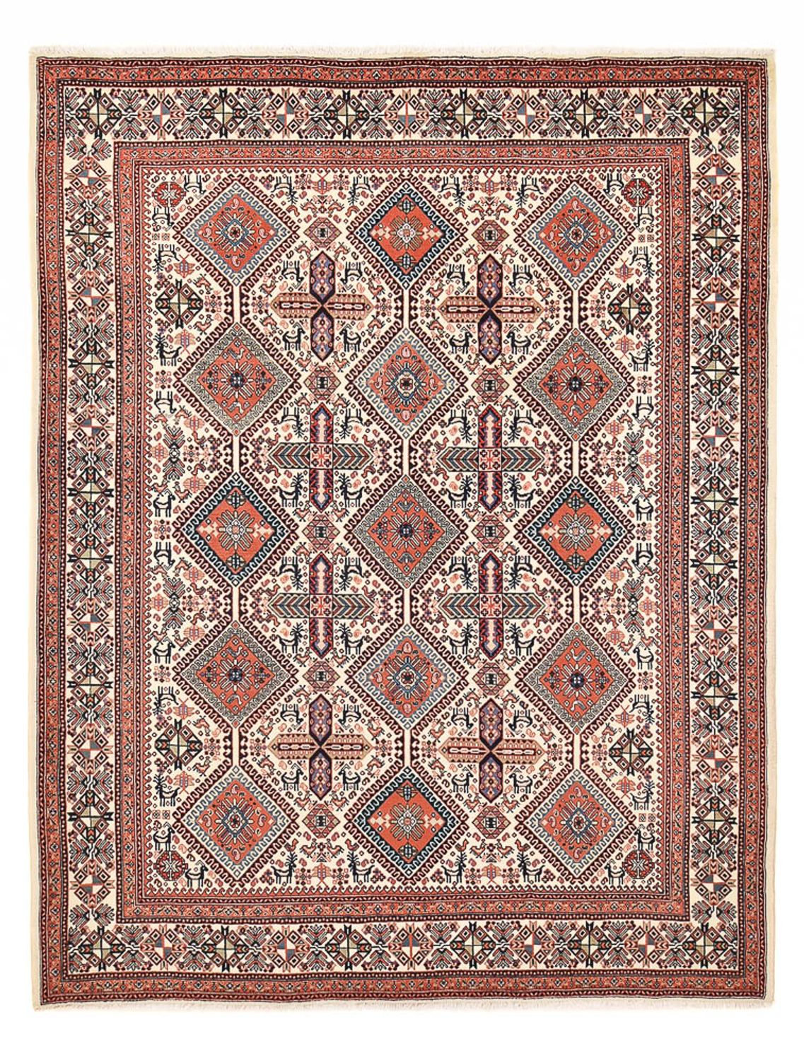 Gabbeh Tapijt - Kashkuli Perzisch - 307 x 242 cm - roest