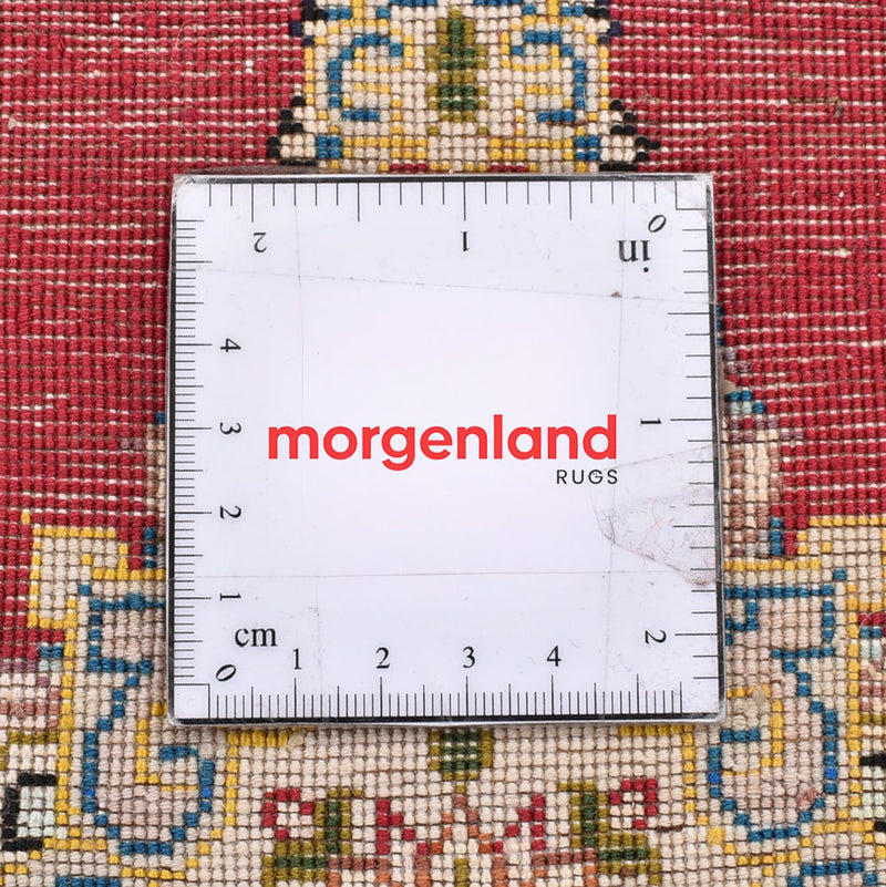 Gabbeh Tapijt - Kashkuli Perzisch - 40 x 40 cm - rood