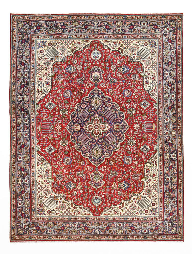 Perzisch tapijt - Tabriz - Royal - 396 x 298 cm - rood