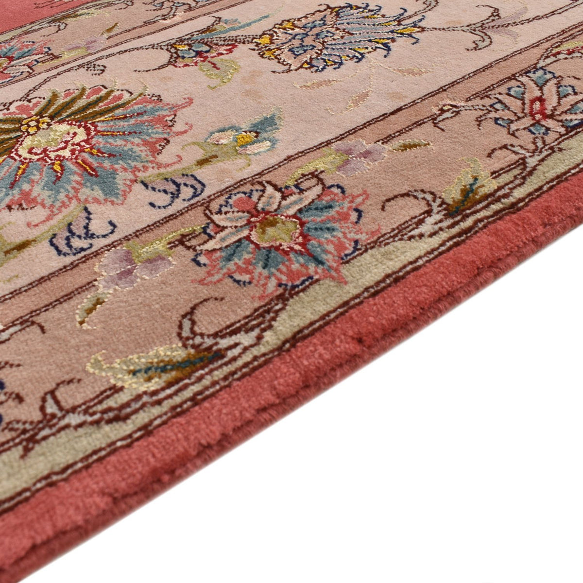 Perzisch tapijt - Tabriz - Royal - 309 x 242 cm - rood