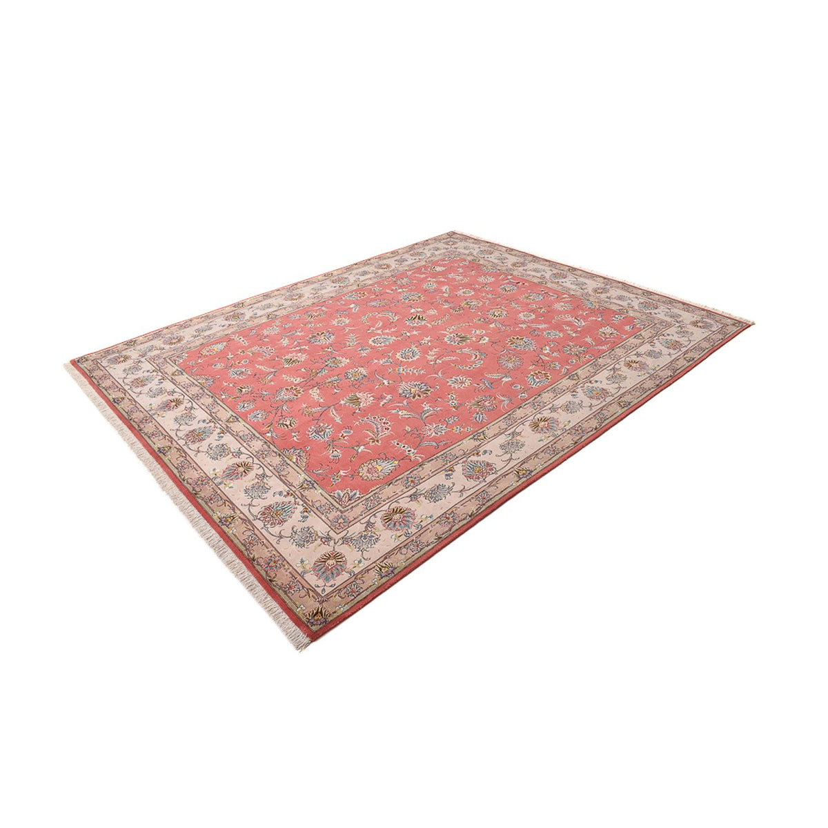 Perzisch tapijt - Tabriz - Royal - 309 x 242 cm - rood