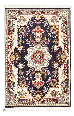 Perzisch tapijt - Tabriz - Royal - 90 x 60 cm - donkerblauw