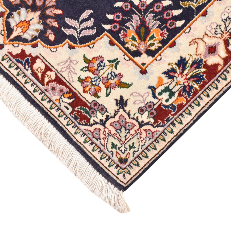 Perzisch tapijt - Tabriz - Royal - 90 x 60 cm - donkerblauw