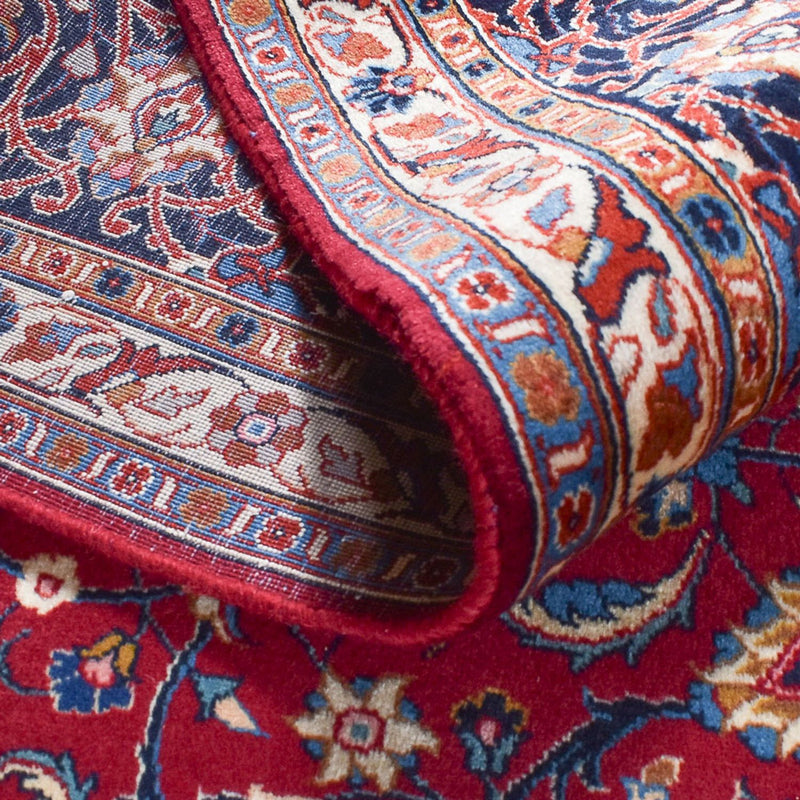 Perzisch tapijt - Keshan - 340 x 245 cm - donkerrood