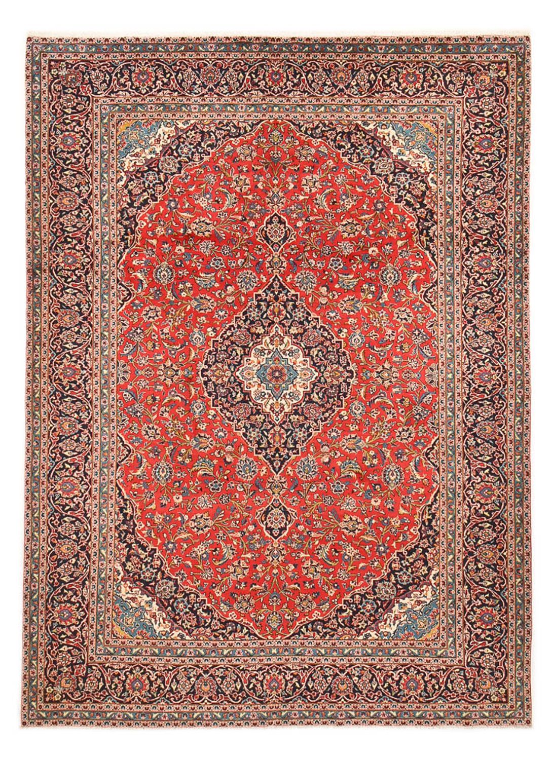 Perzisch tapijt - Keshan - 385 x 289 cm - rood