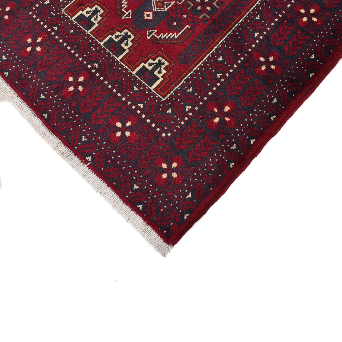 Loper Baluch tapijt - 414 x 97 cm - rood