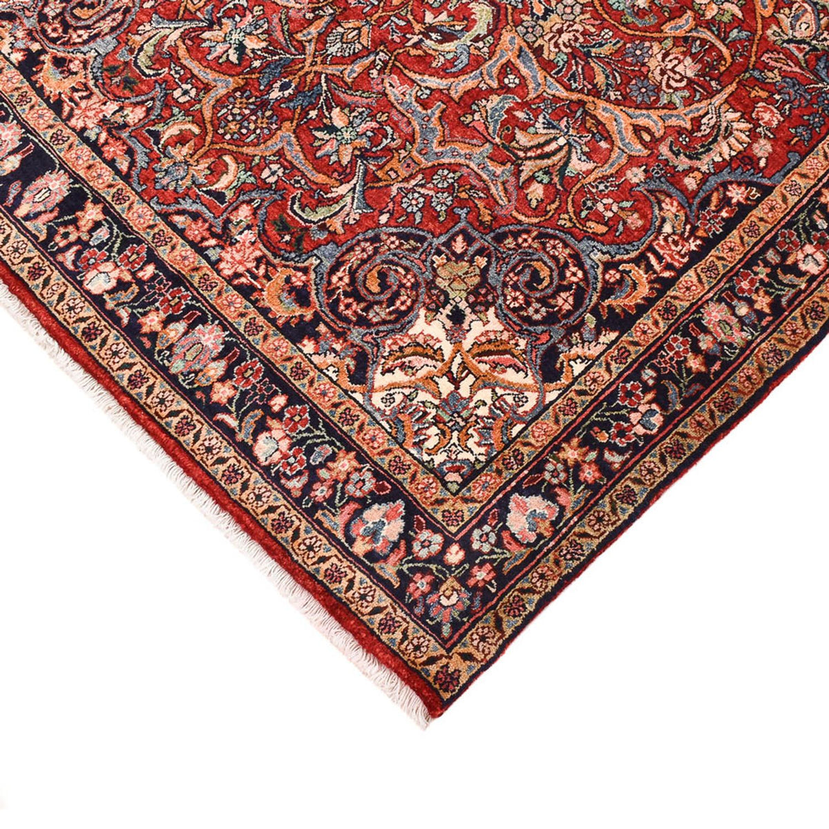 Perzisch tapijt - Bijar - 225 x 132 cm - rood