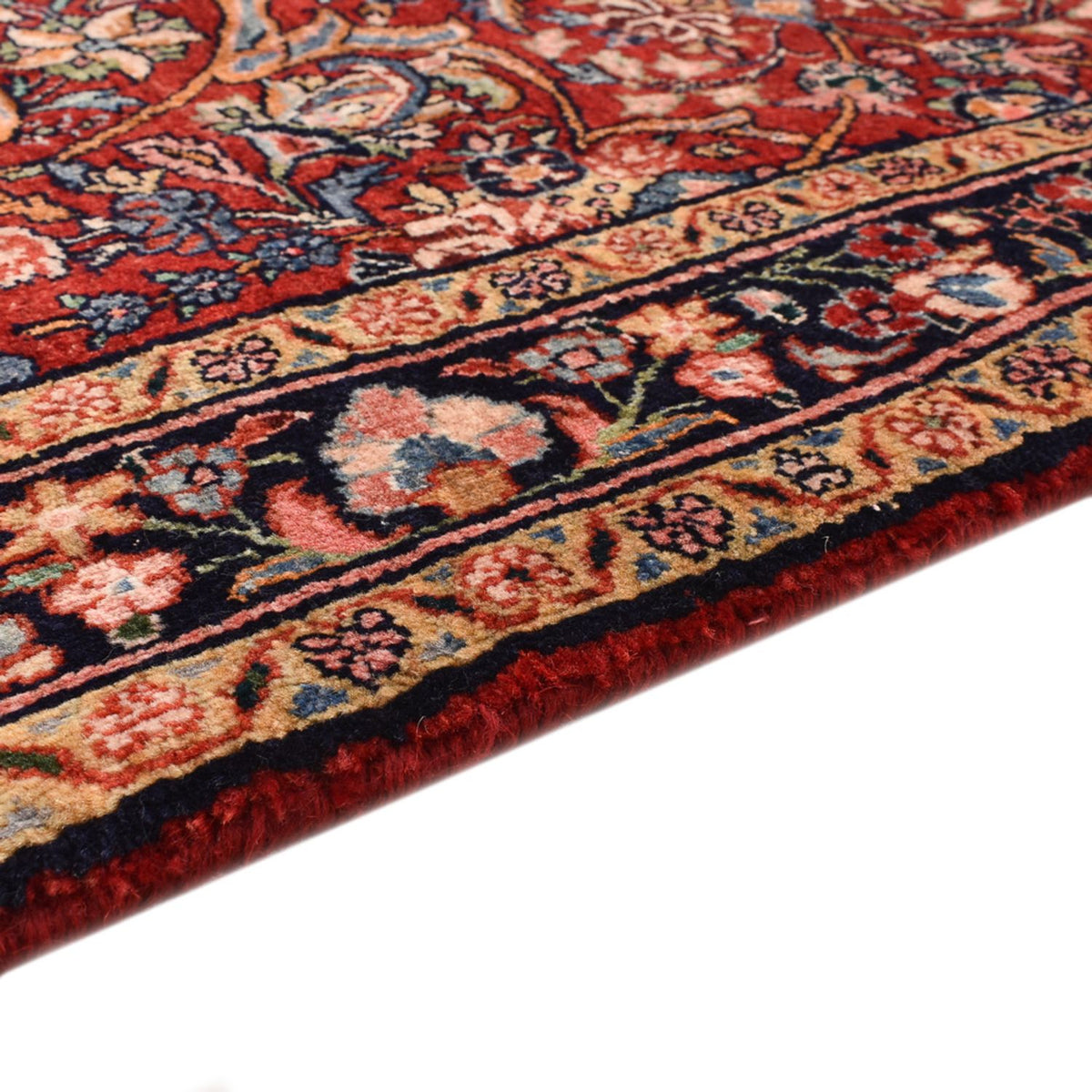 Perzisch tapijt - Bijar - 225 x 132 cm - rood