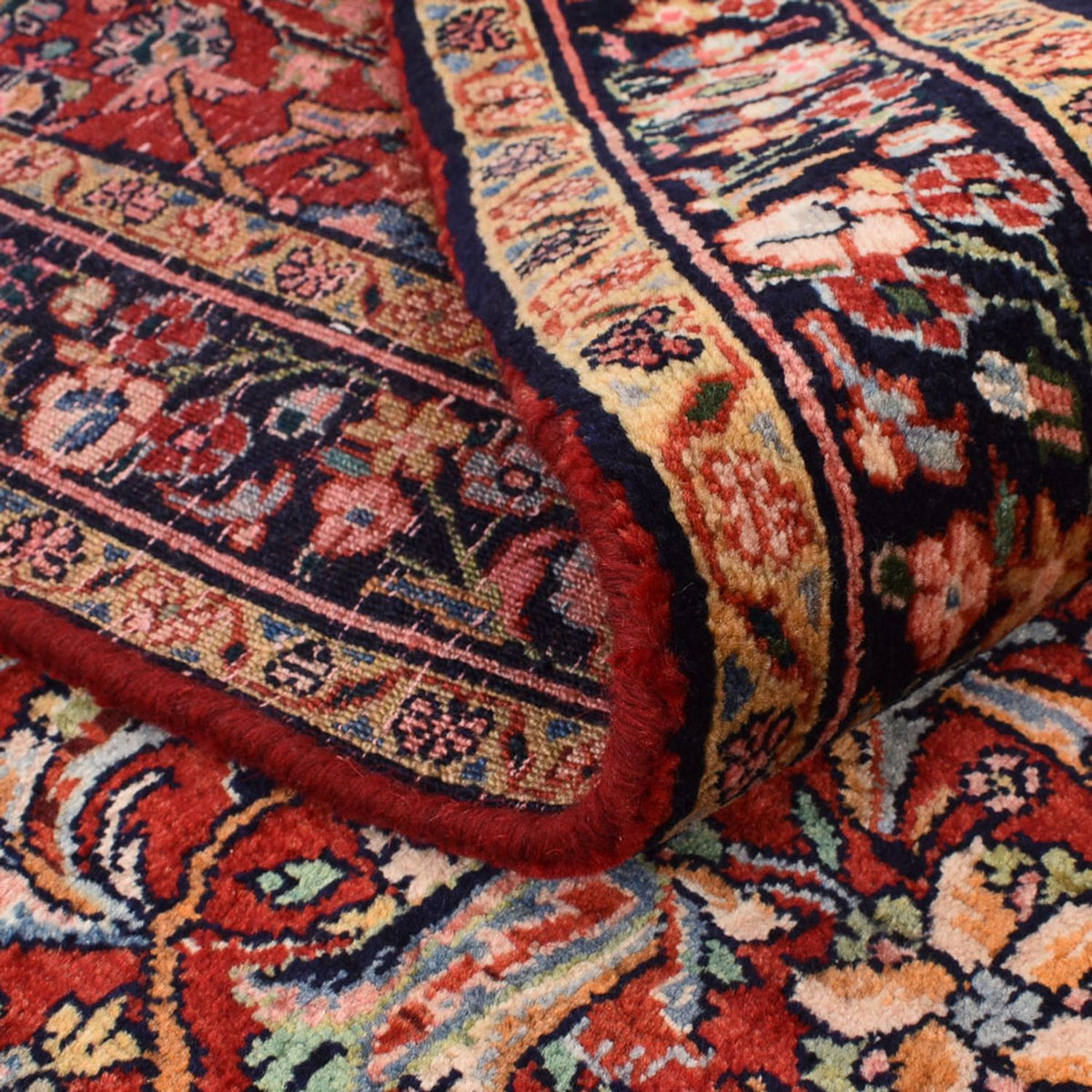 Perzisch tapijt - Bijar - 225 x 132 cm - rood