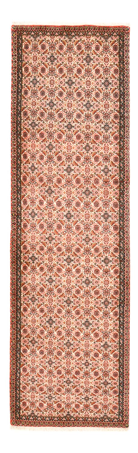 Loper Perzisch tapijt - Tabriz - 282 x 83 cm - licht rood