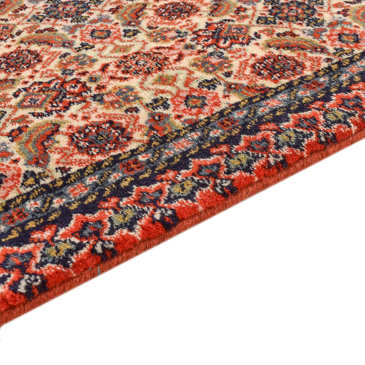 Loper Perzisch tapijt - Tabriz - 282 x 83 cm - licht rood