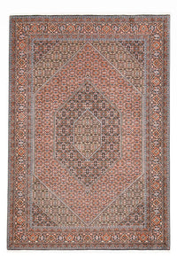 Perzisch tapijt - Bijar - 300 x 206 cm - roest