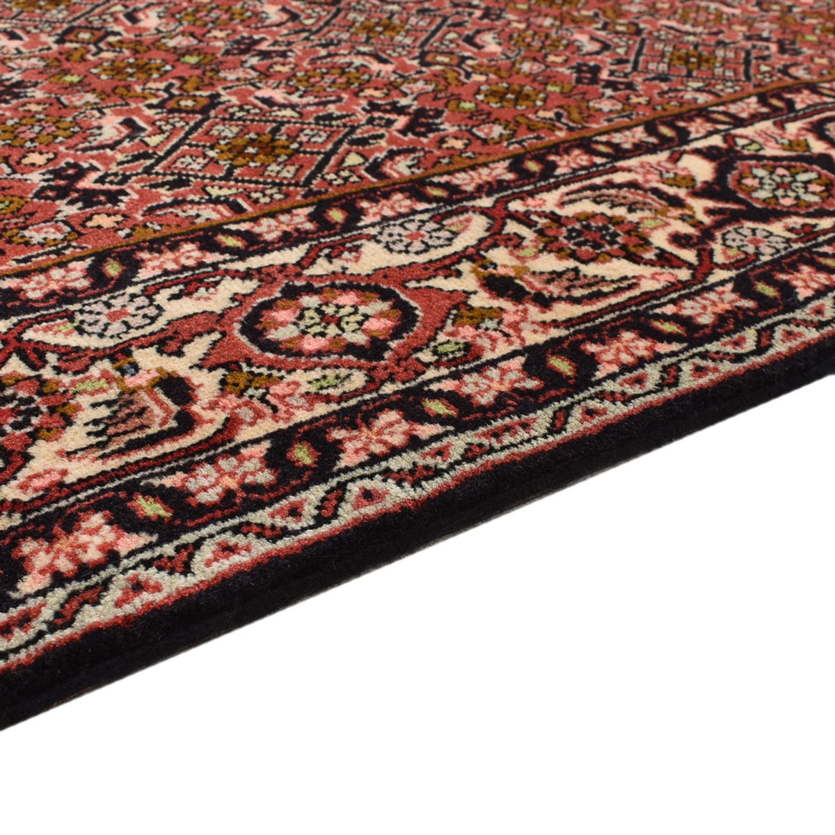 Perzisch tapijt - Bijar - 218 x 128 cm - roest