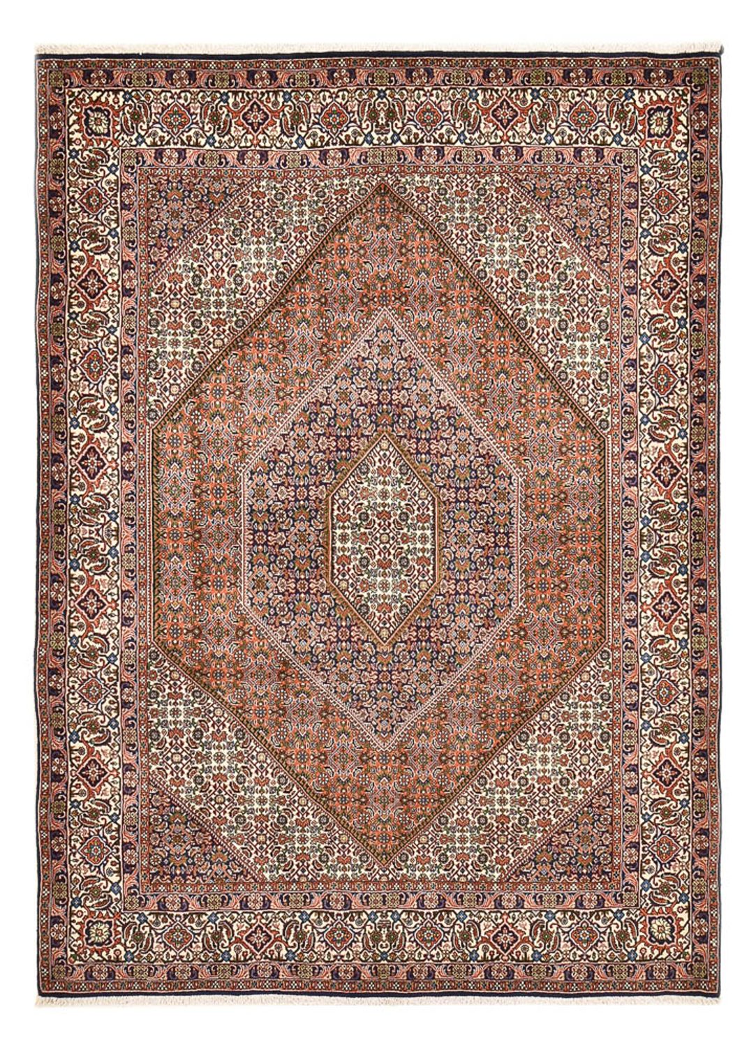 Perzisch tapijt - Bijar - 238 x 173 cm - roest