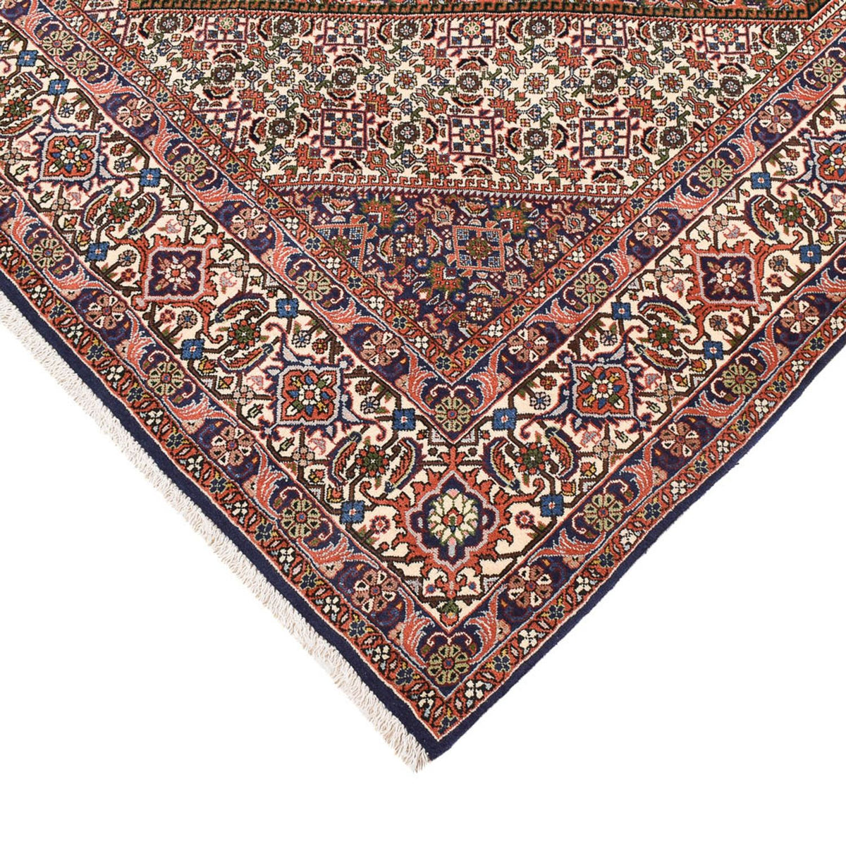 Perzisch tapijt - Bijar - 238 x 173 cm - roest