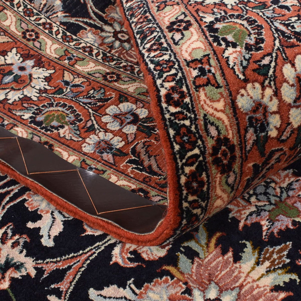 Perzisch tapijt - Bijar - 223 x 140 cm - donkerblauw